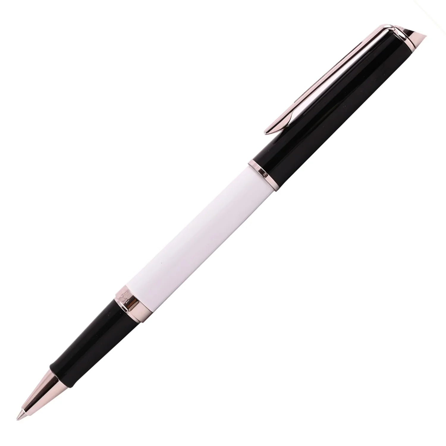 Waterman | Hemisphere | Colour Blocking | Roller Ball Pen | - Black & White CT