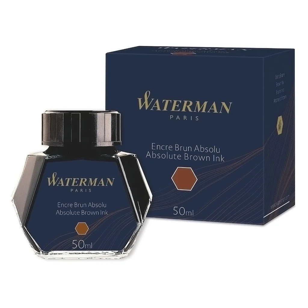 Waterman | Ink Bottle | - Absolute Brown (50ml)