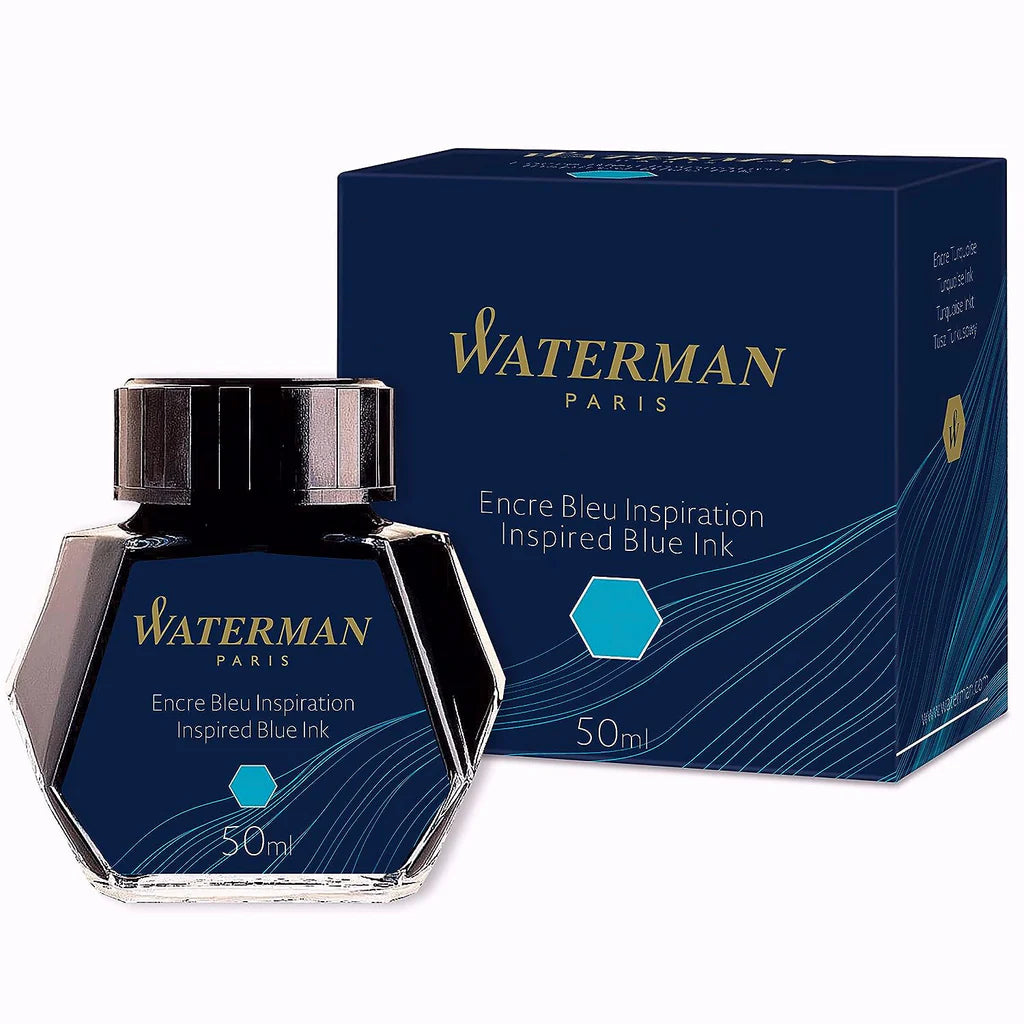 Waterman | Ink Bottle | - Inspired Blue (50ml)