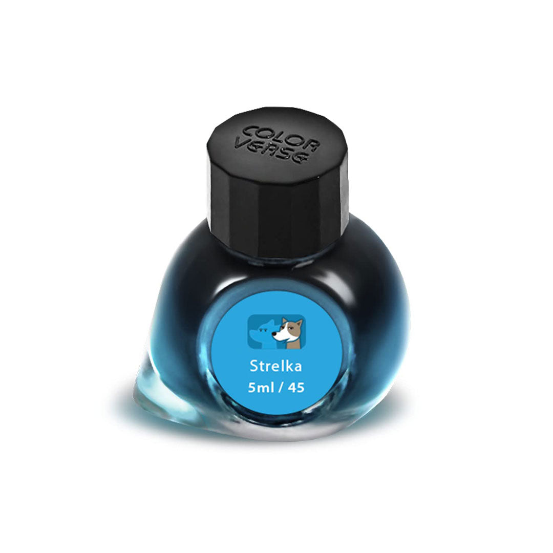 Colorverse Mini | Blue | Fountain Pen Ink Bottled | 5ml | Strelka