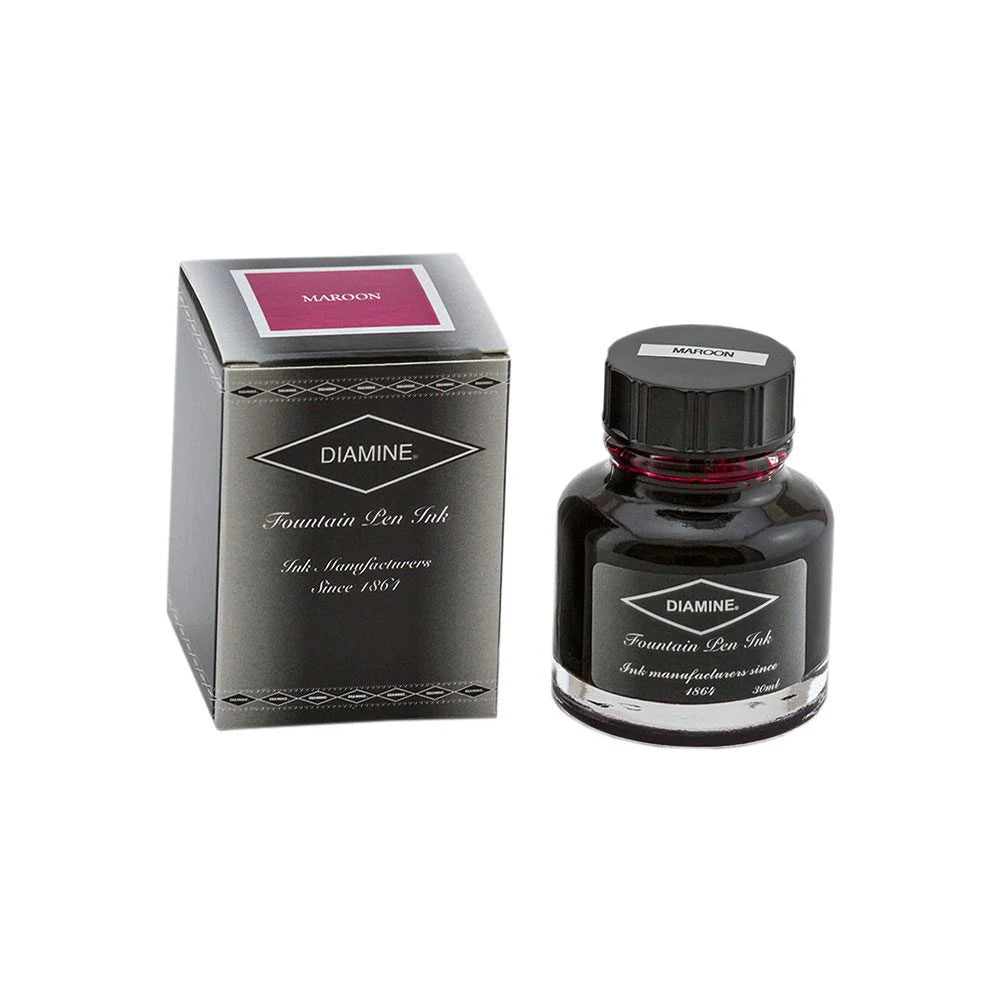 Diamine | Ink Bottle | - Maroon (30ml)