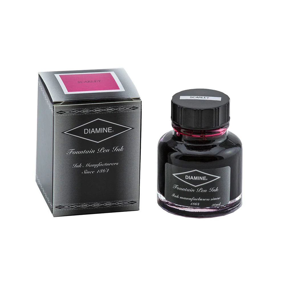 Diamine | Ink Bottle | - Scarlet (30ml)