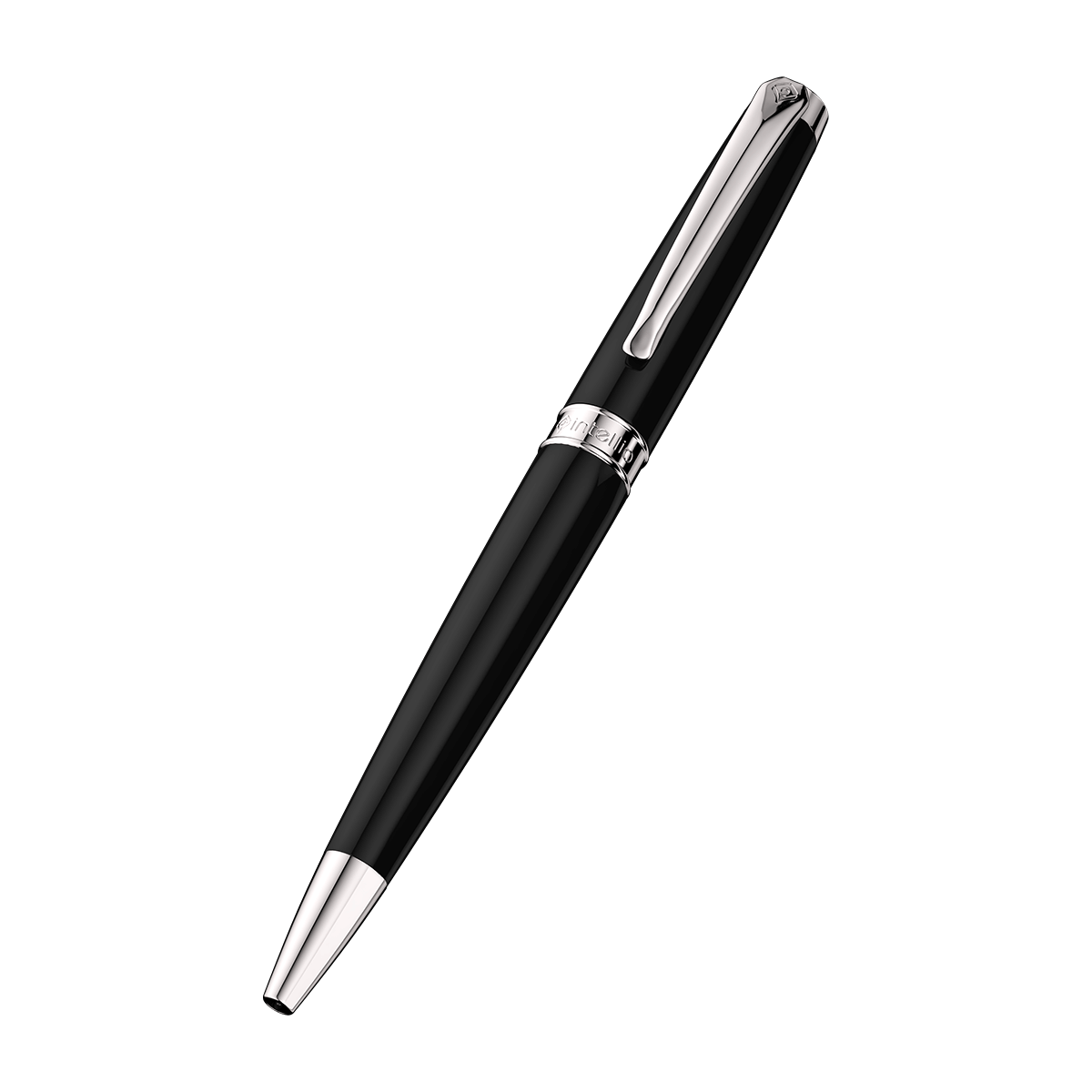 Intellio | Renaissance | Black Chrome | Ball Pen