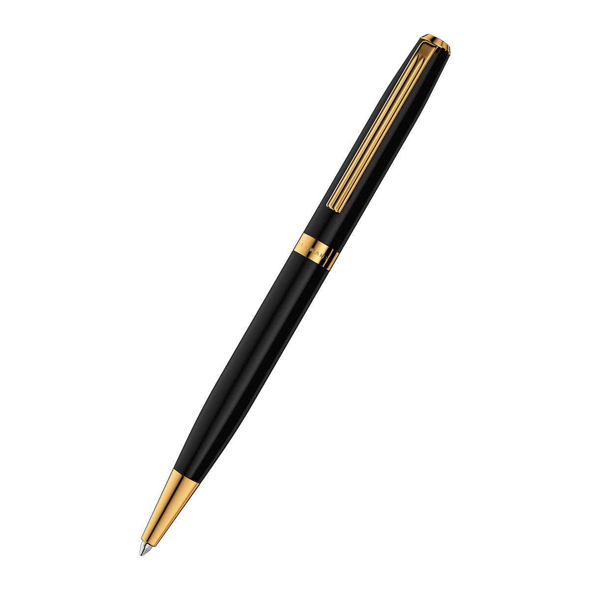 Intellio | Rhein | Matte Black | Gold | Ball Pen