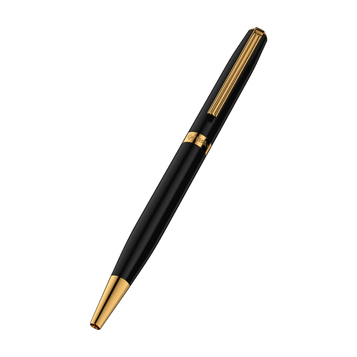 Intellio | Rhein | Matte Black | Gold | Ball Pen
