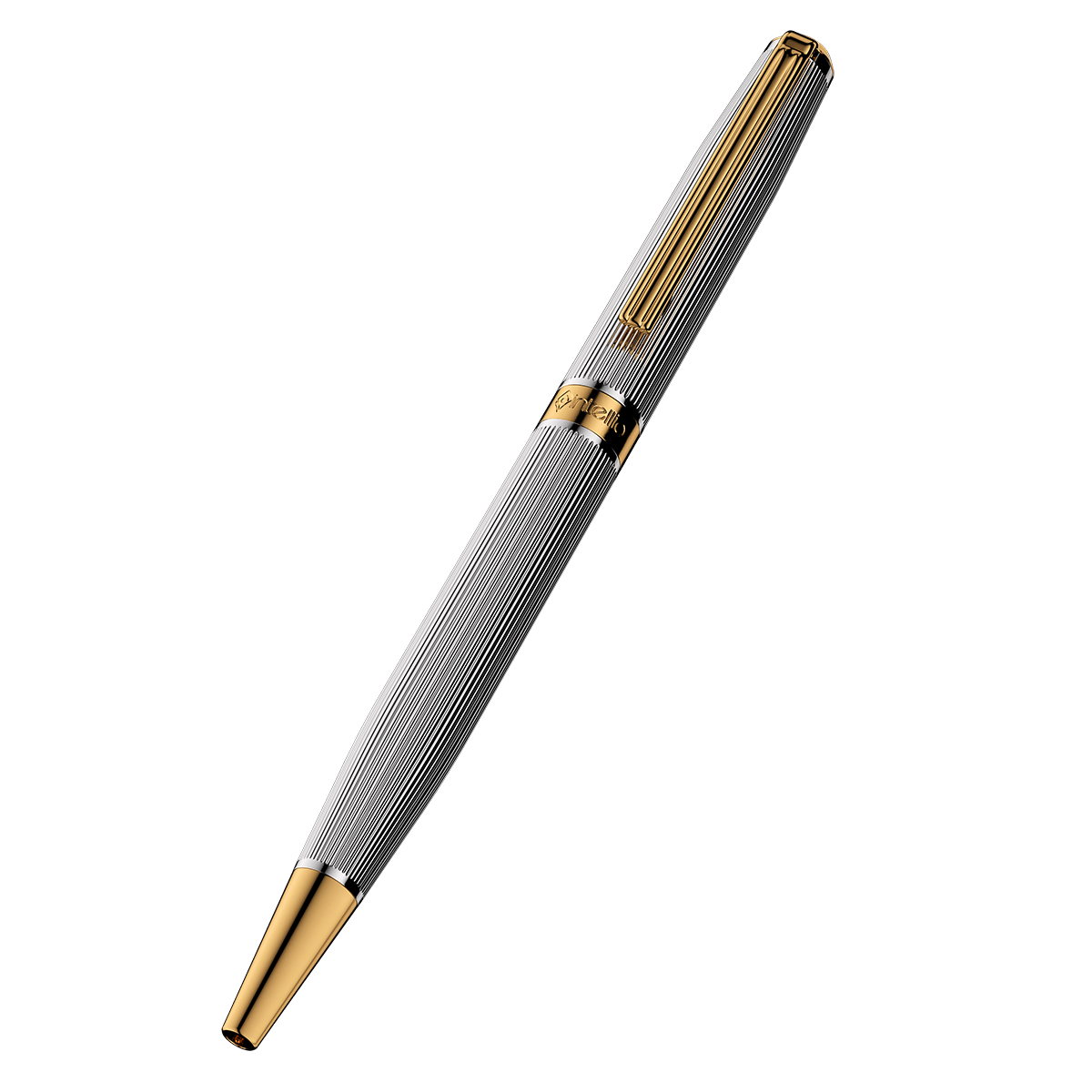 Intellio | Rhein | Chrome | Gold | Ball Pen