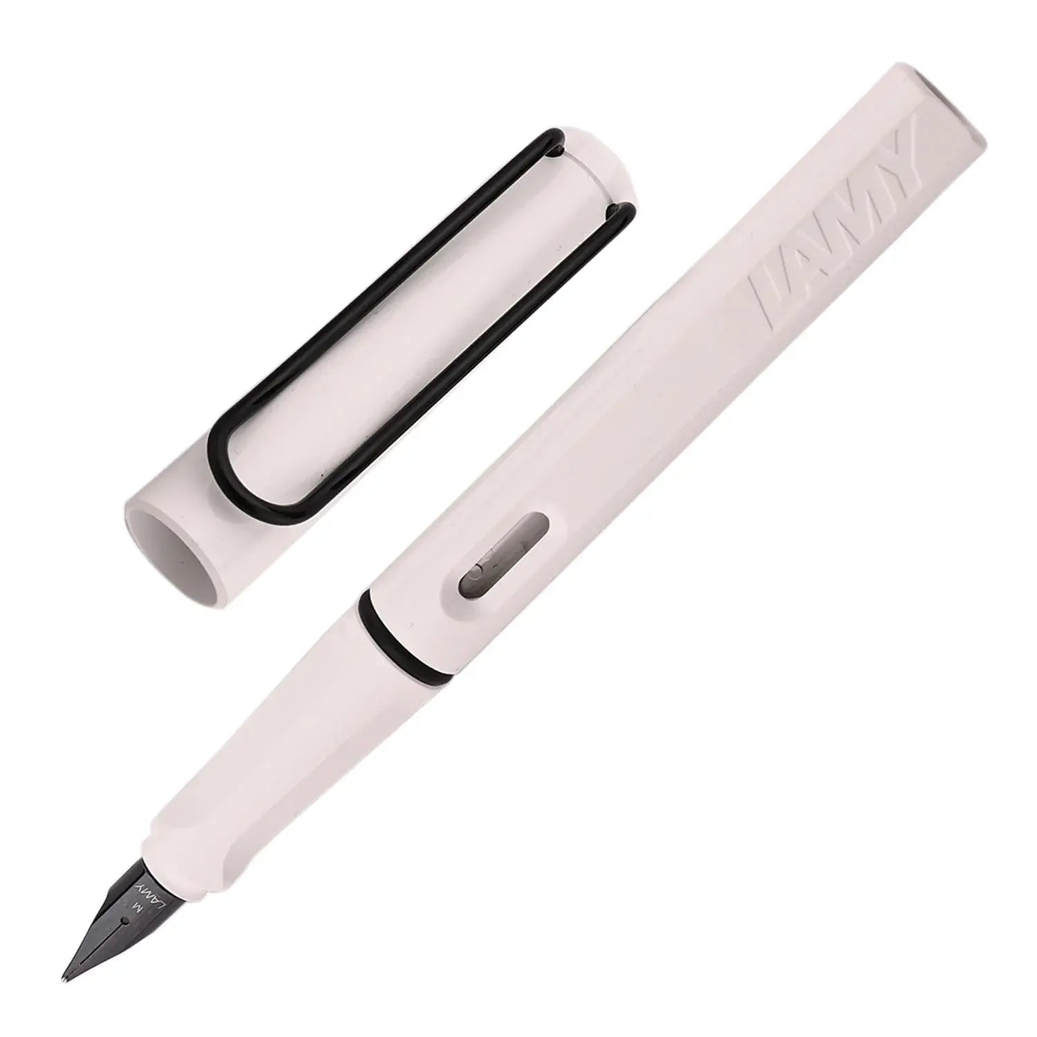 Lamy | Safari | Fountain Pen |- White/Black