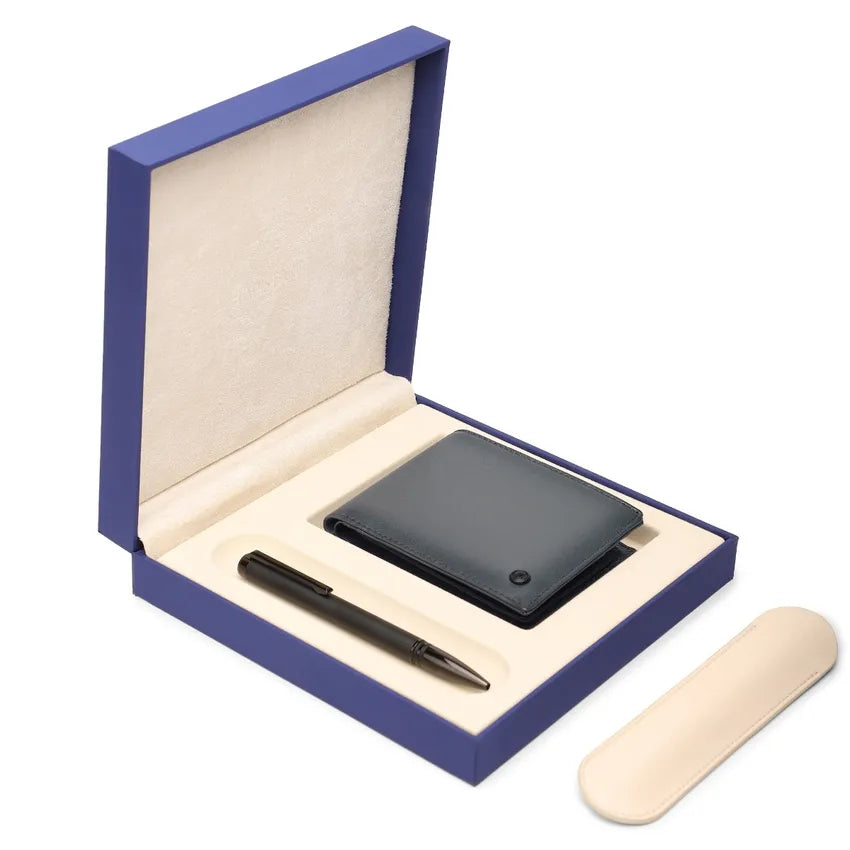 Lapis Bard | Contemporary | Gift Set | Torque Ball Pen | & | Wallet