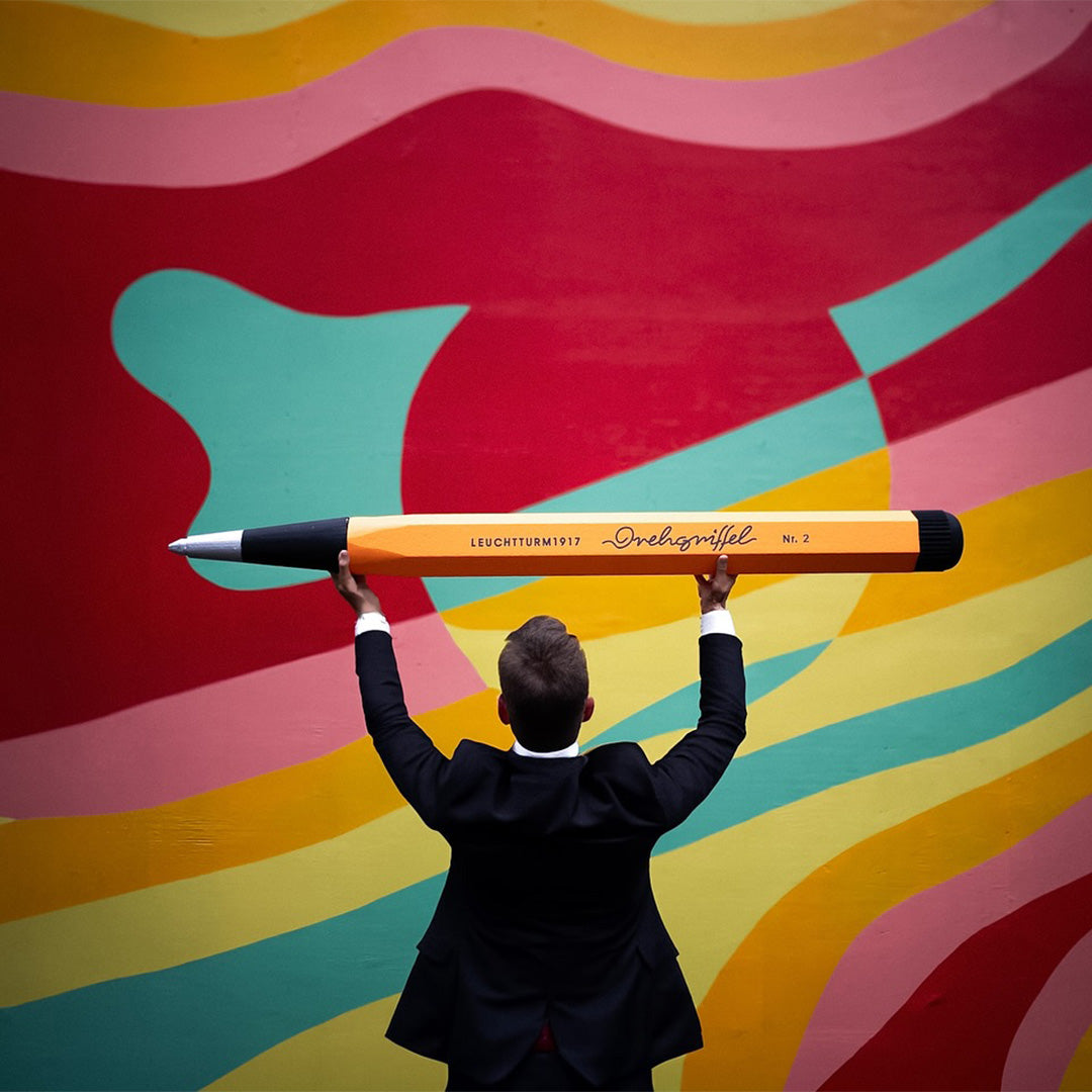 LEUCHTTURM1917 | Drehgriffel No. 2 | Mechanical Clutch Pencil | - Lemon Yellow (0.7mm)