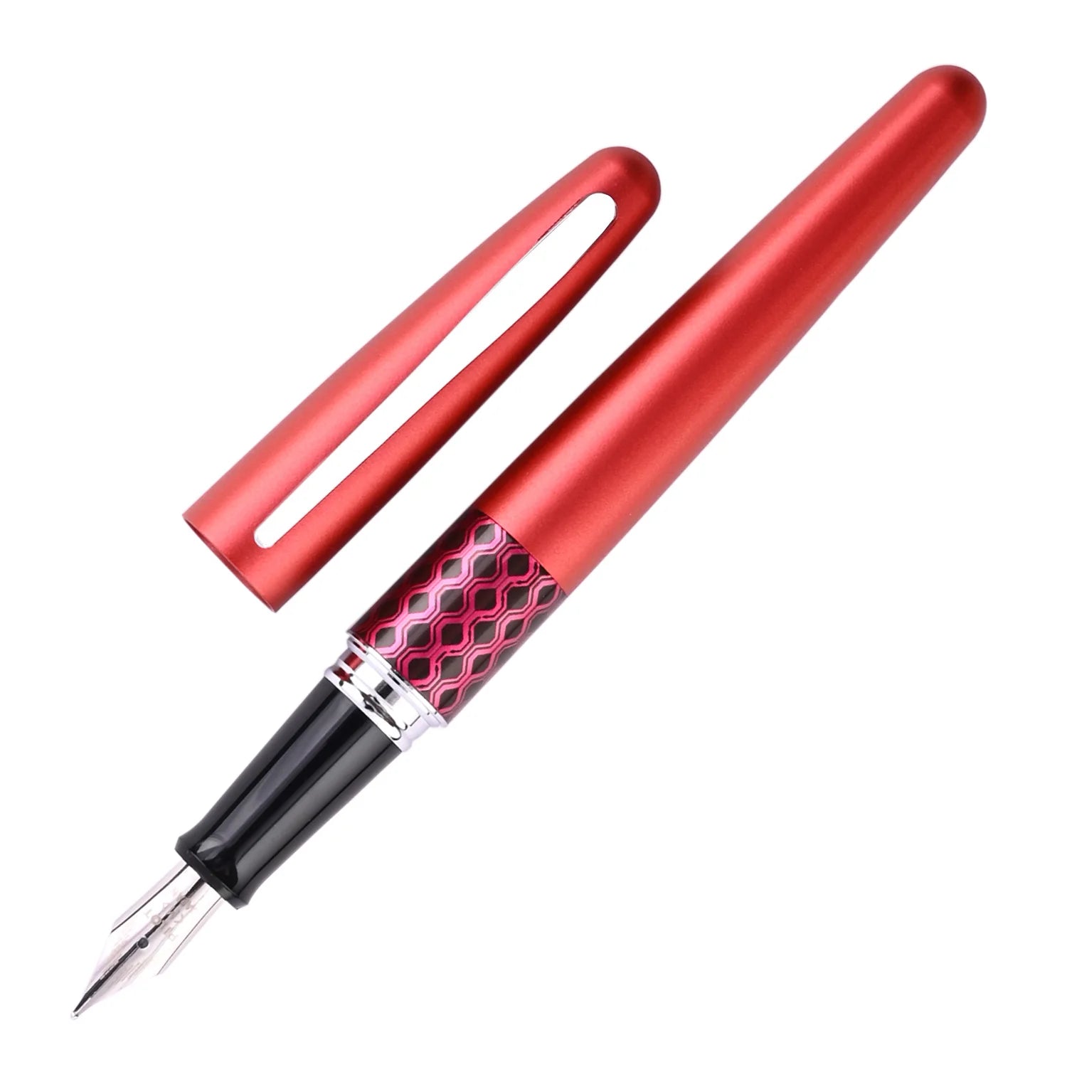 Pilot | Metropolitan | Fountain Pen | - Metallic Red (With Con40 Convertor)