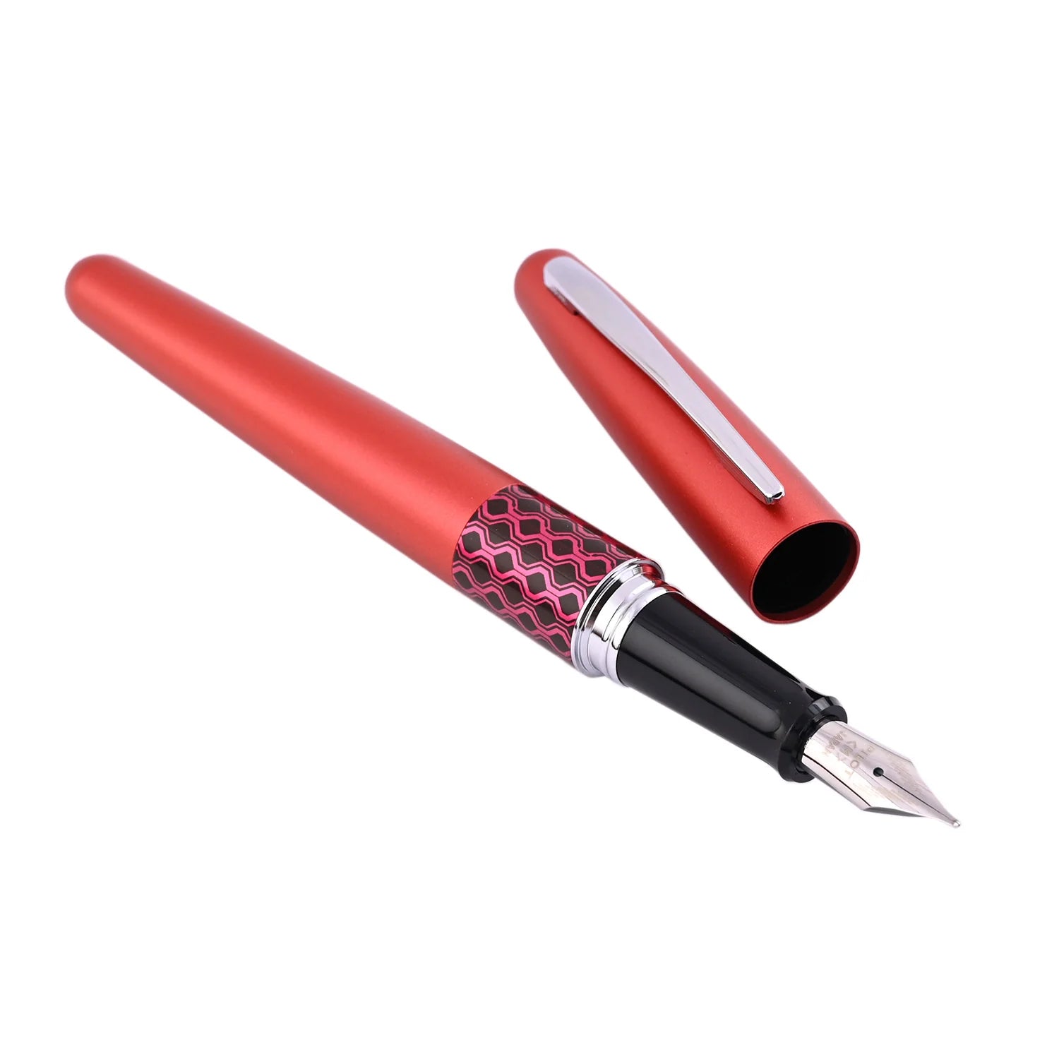Pilot | Metropolitan | Fountain Pen | - Metallic Red (With Con40 Convertor)