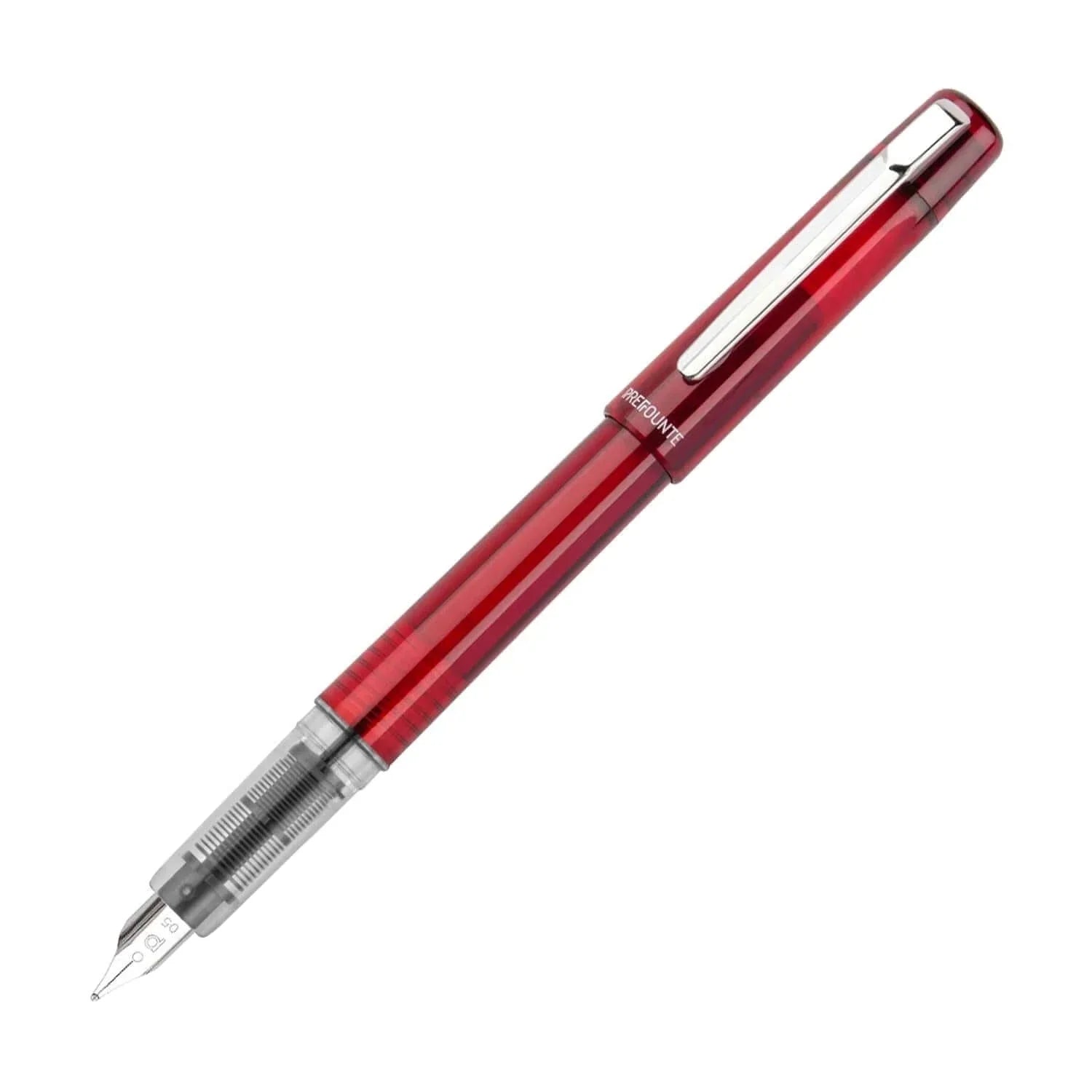 Platinum | Prefounte | Fountain Pen | - Crimson Red