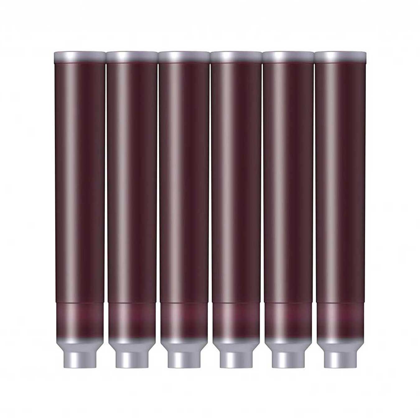 Scrikss | Cartridge Box | 6 Pcs | Fountain Pen | Red