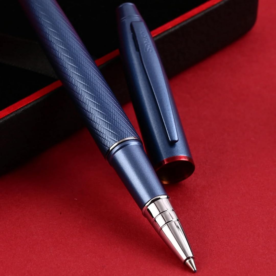 Scrikss | Noble 35 | Roller Ball Point Pen | Blue