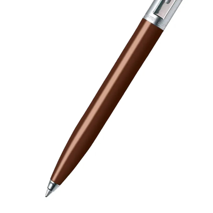 Sheaffer | Sentinel | 321 | Coffee Brown | Chrome Trim | Ball Pen |