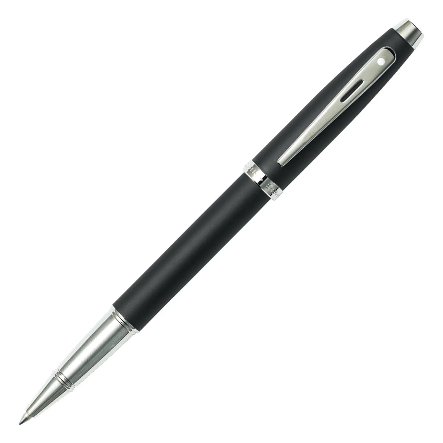 Sheaffer | 100 | 9317 | Matte Black | Chrome Trim | Roller Ball Pen