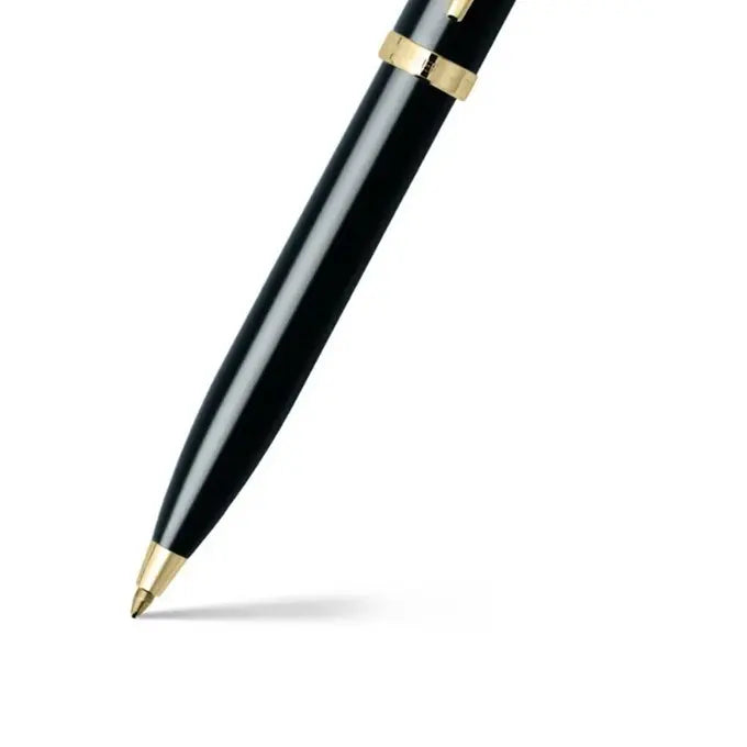 Sheaffer | 100 | 9322 | Glossy Black | Gold Trim | Ball Pen