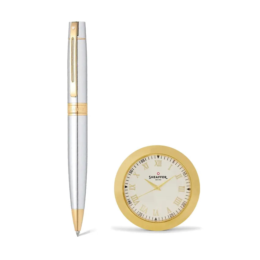 Sheaffer | Gift Set | 300 | 9342 | Chrome GT (Ball Pen & Watch)