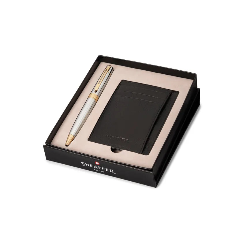 Sheaffer | Gift Set | 300 | 9342 | Chrome GT (Ball Pen & Card Holder)