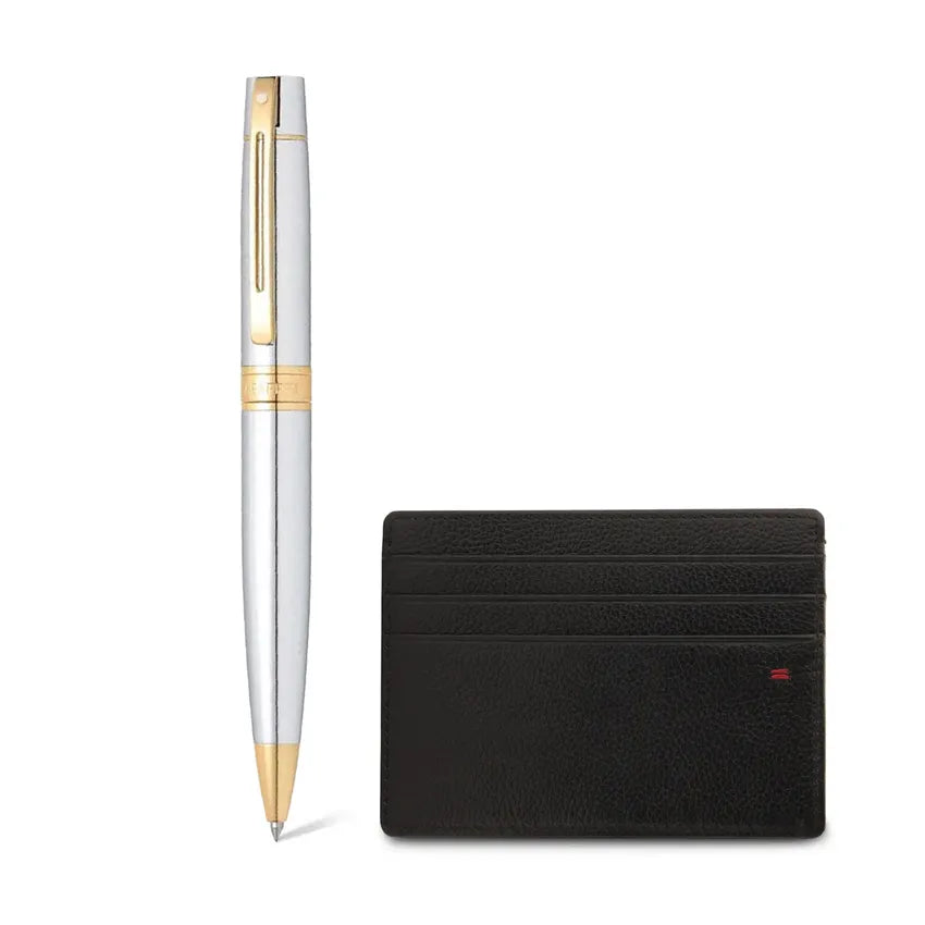 Sheaffer | Gift Set | 300 | 9342 | Chrome GT (Ball Pen & Card Holder)