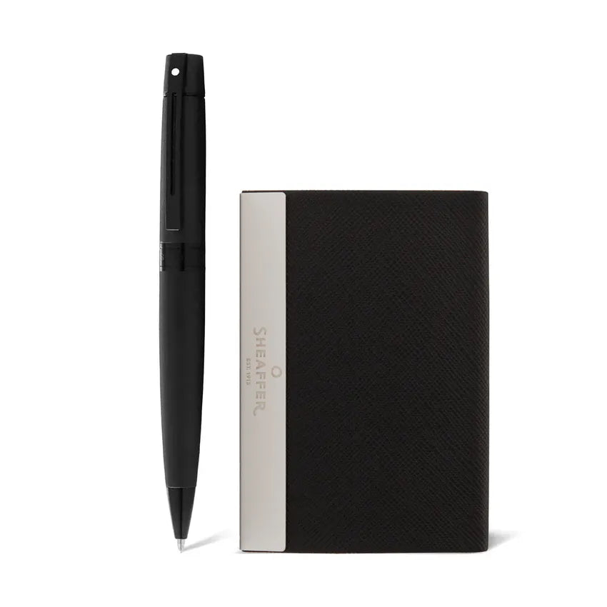Sheaffer | Gift Set | 300 | 9345 | Matte Black (Ball Pen & Card Holder))