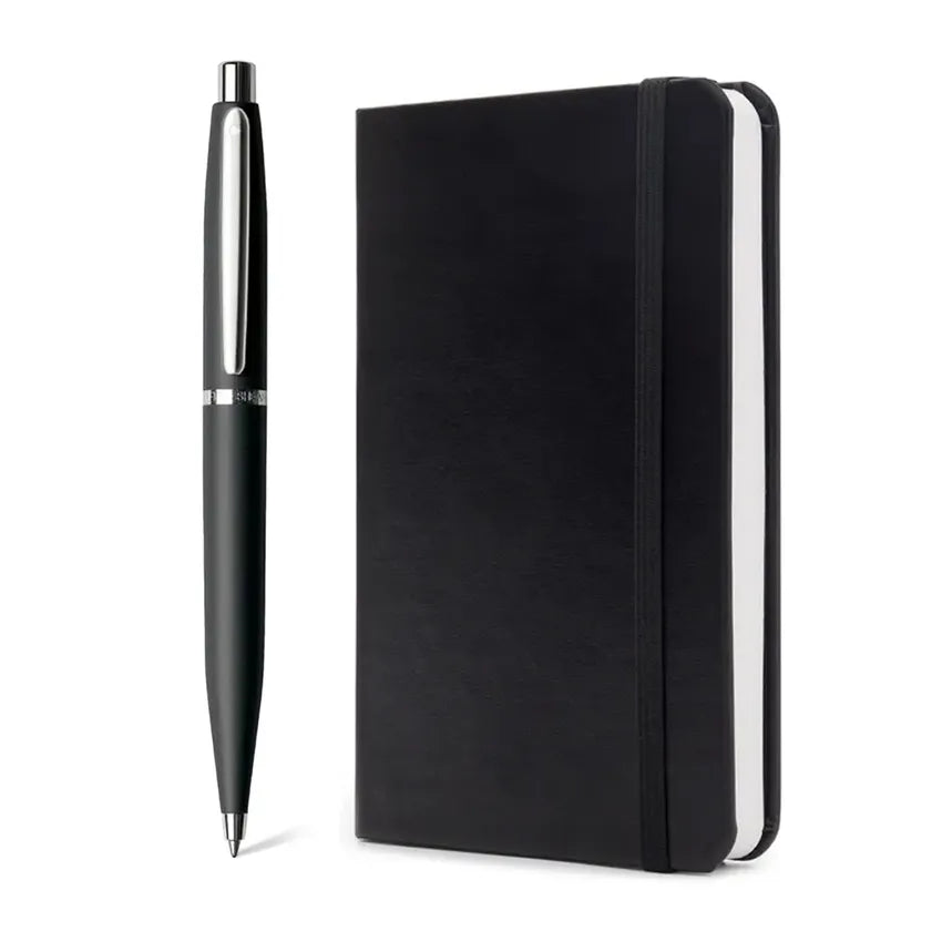 Sheaffer | Gift Set | VFM 9405 | Black | Chrome Trim | Ball Pen | & | Diary