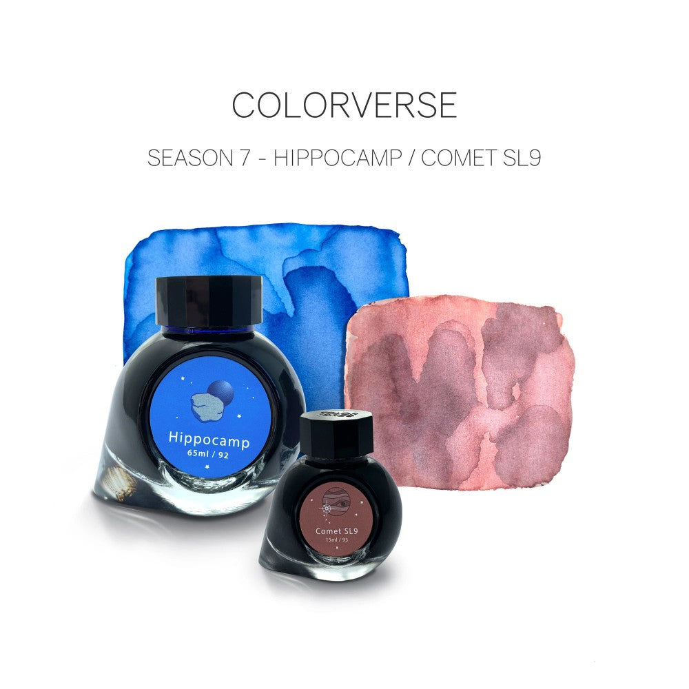 Colorverse Ink | Season 7 | Eye On The Universe - Hippocamp (65ml) and Comet SL9 (15ml) (2 Bottle Set)
