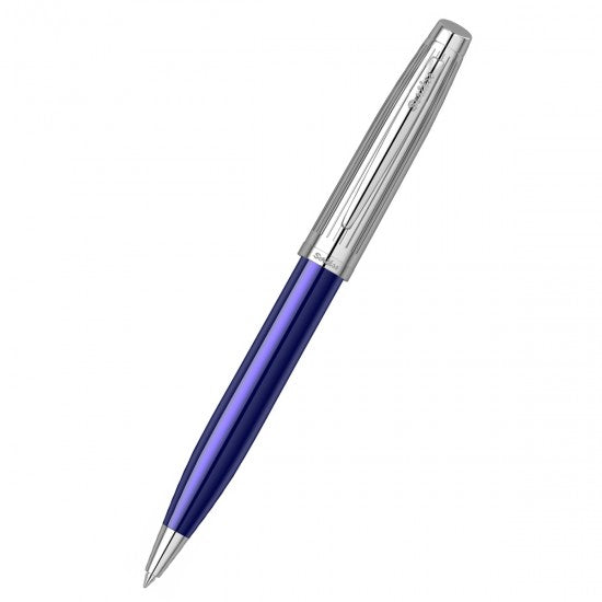 Scrikss | Oscar 39 | Ballpoint Pen | Blue Chrome-CT
