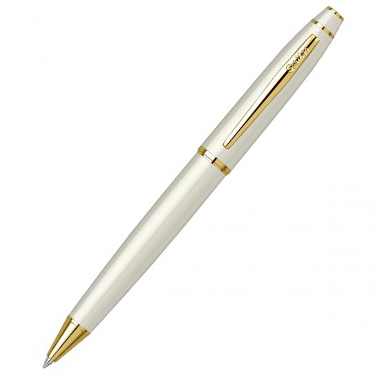 Scrikss | Noble 35 | Ballpoint Pen | Pearl White-GT