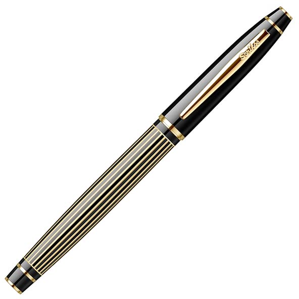 Scrikss | Noble 35L | Fountain Pen | Black GT-Medium