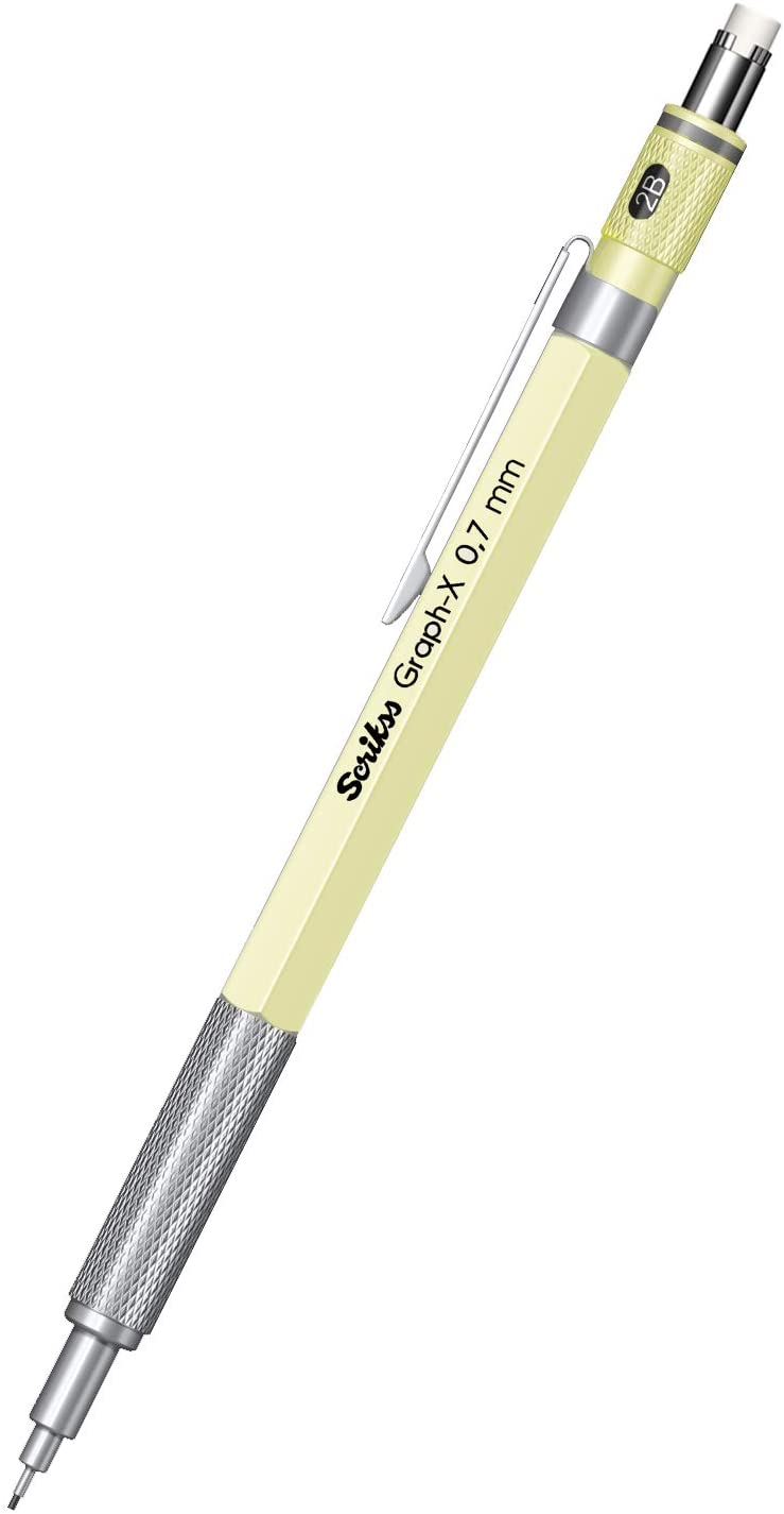 Scrikss | Graph-X | Mechanical Pencil | Ivory-0.7mm