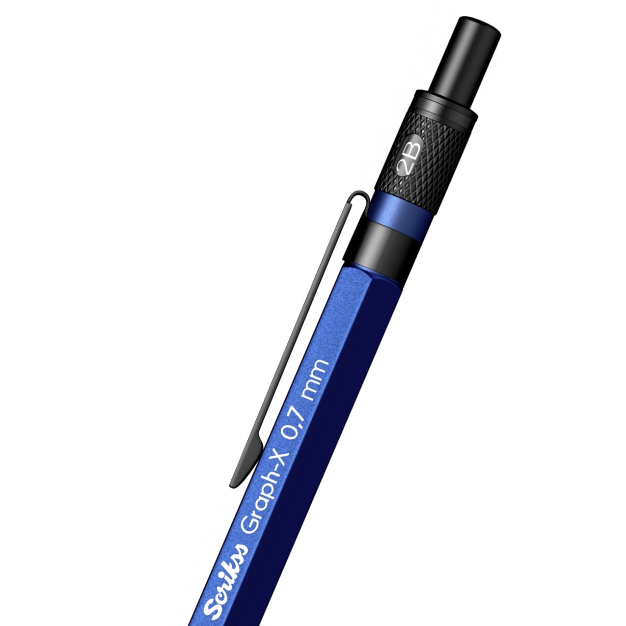 Scrikss | Graph-X | Mechanical Pencil | Metallic Blue-0.7mm