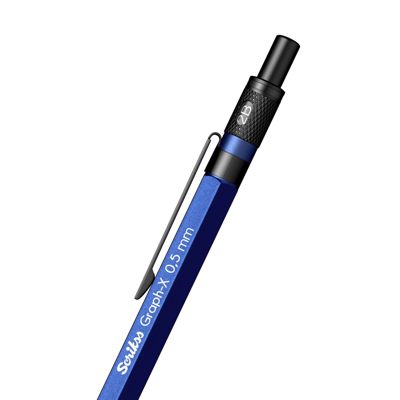 Scrikss | Graph-X | Mechanical Pencil | Metallic Blue-0.5mm
