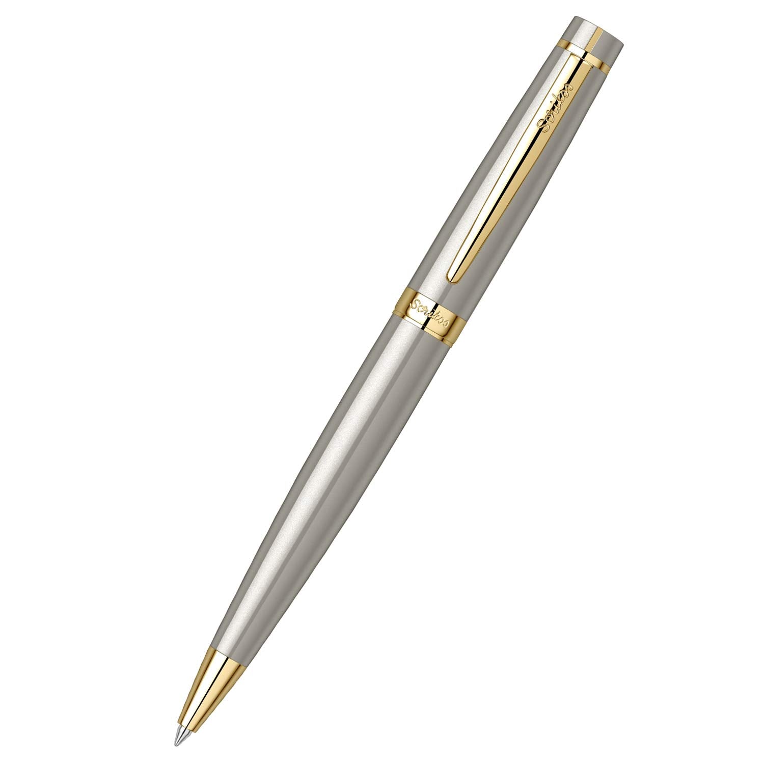 Scrikss | Honour38 | Ballpoint Pen | Satin Gold-GT