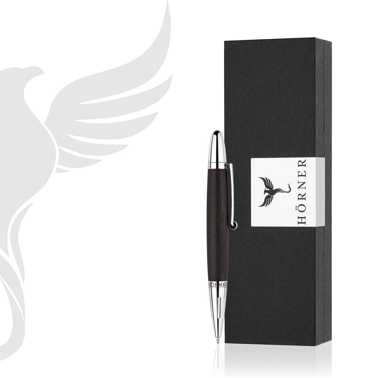 Horner | Parvus | Ball Pen | - Ebony-wooden