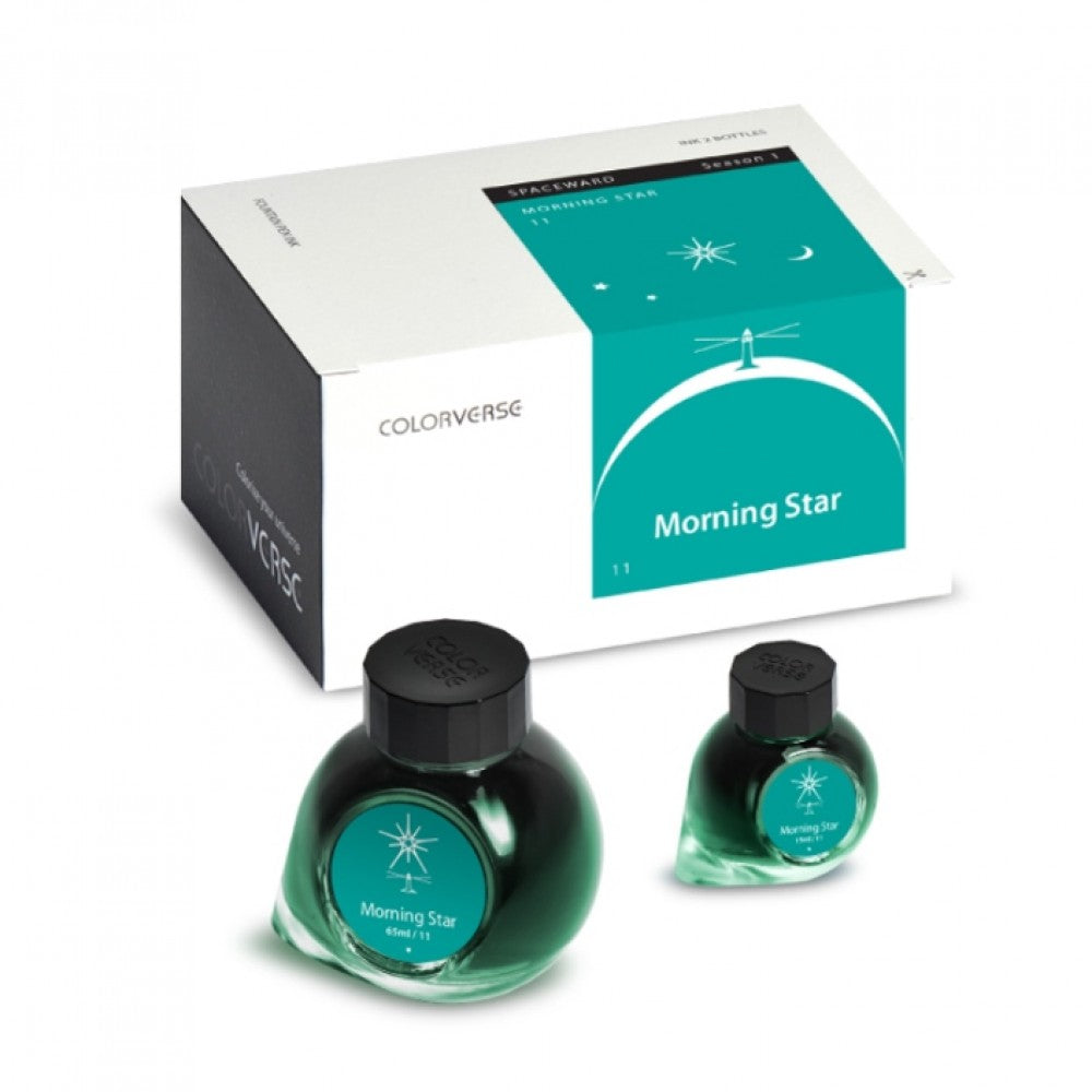 Colorverse Ink | Season 1 | Spaceward Series - Morning Star (65ml) and Turquoise (15ml) (2 Bottle Set)