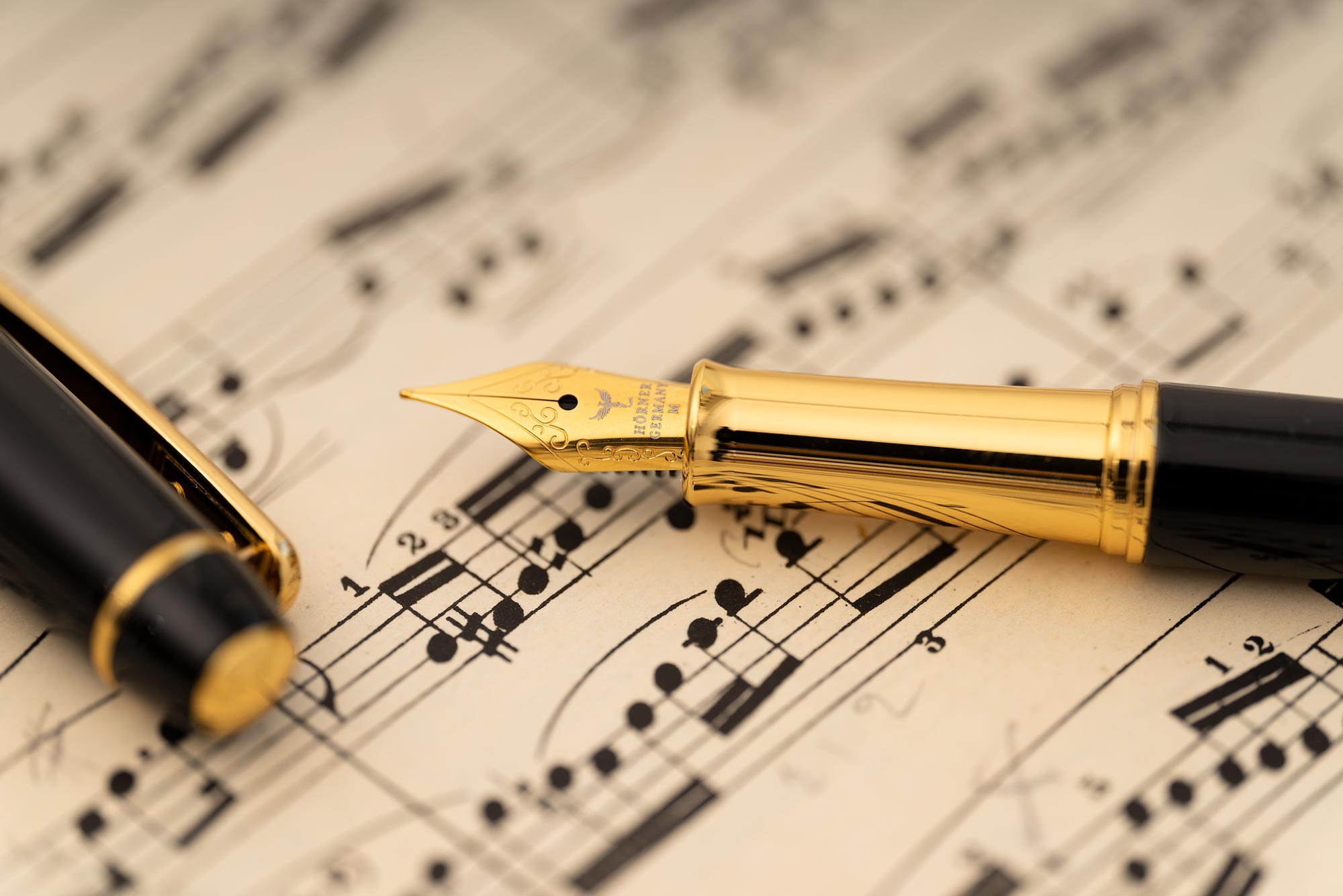 Horner | Nobilis | Fountain Pen | - Black-GT