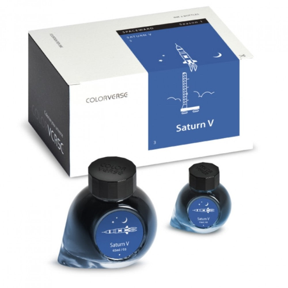Colorverse Ink | Season 1 | Spaceward Series - Saturn V -(65ml) (15ml) (2 Bottle Set)