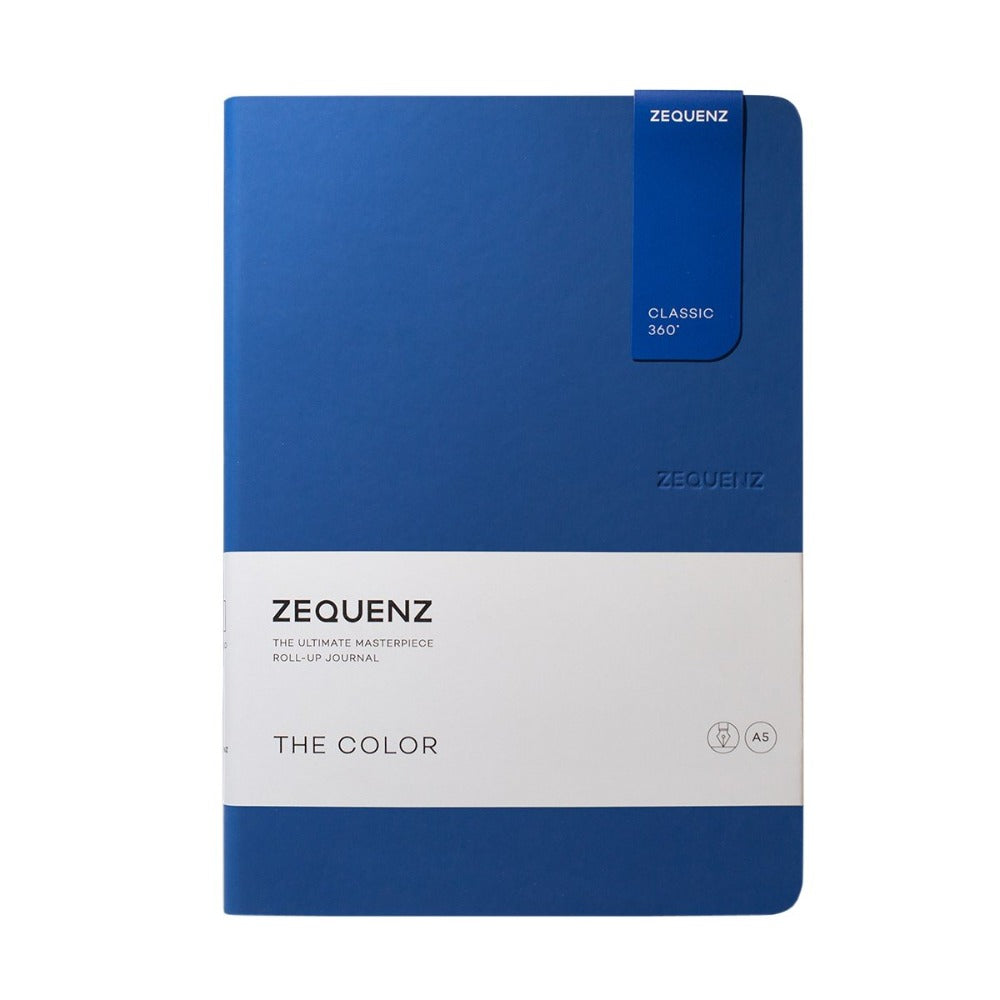 Zequenz | The Color | A5 Royal Blue | Dotted
