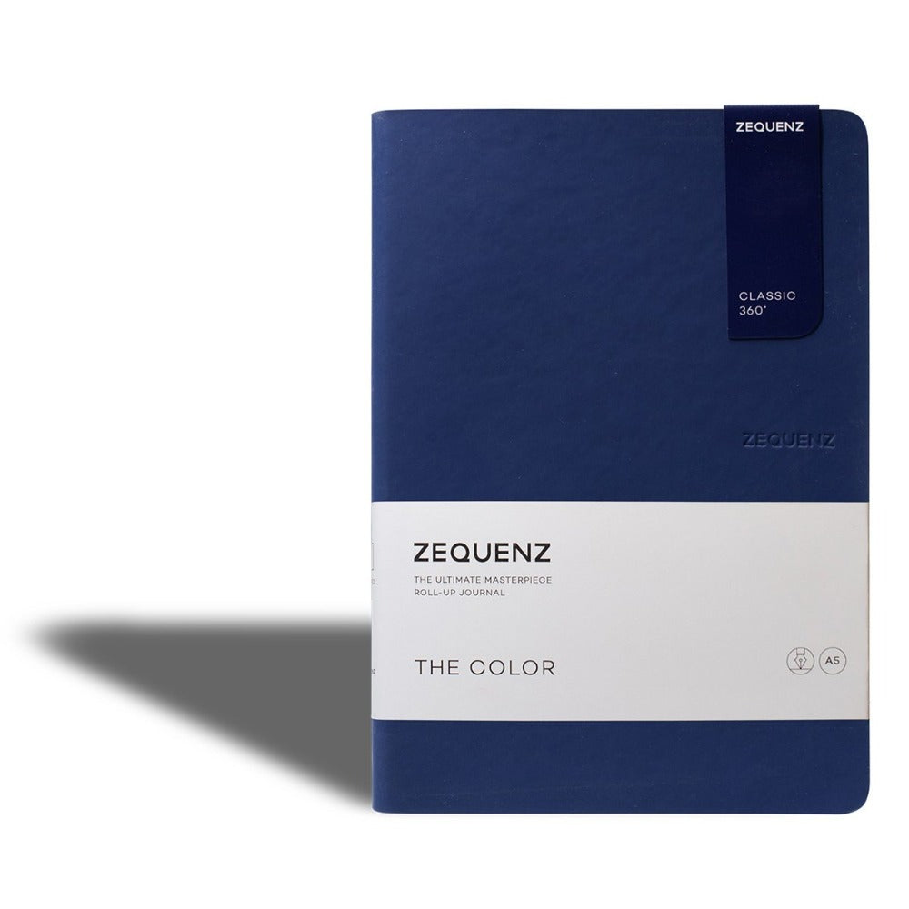 Zequenz  | The Color | A5 Dark Navy | Ruled