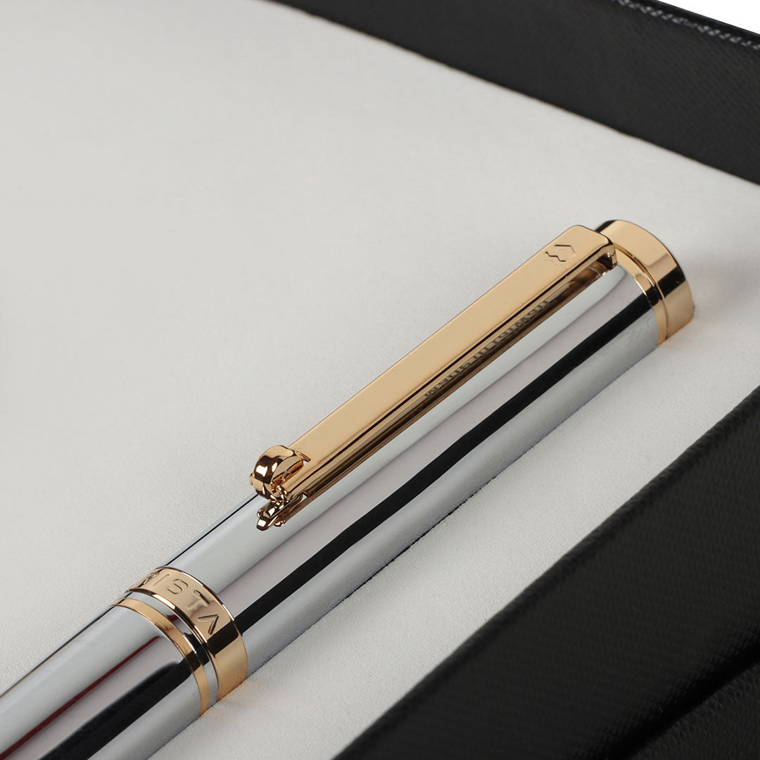 Arista | Ballpoint Pen | - Chrome GT (With A5 Note Book)