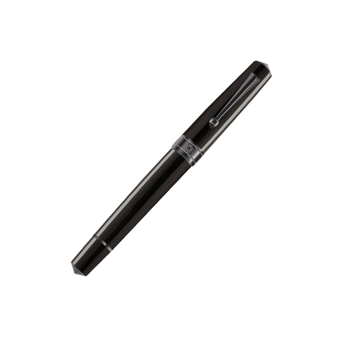 Arista | One Classic | Fountain Pen | - Shinny Black Titanium Trims
