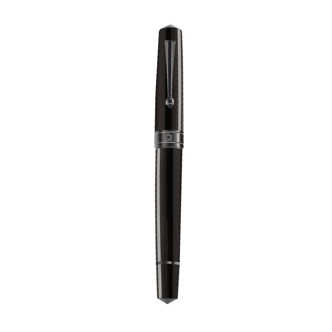 Arista | One Classic | Fountain Pen | - Shinny Black Titanium Trims