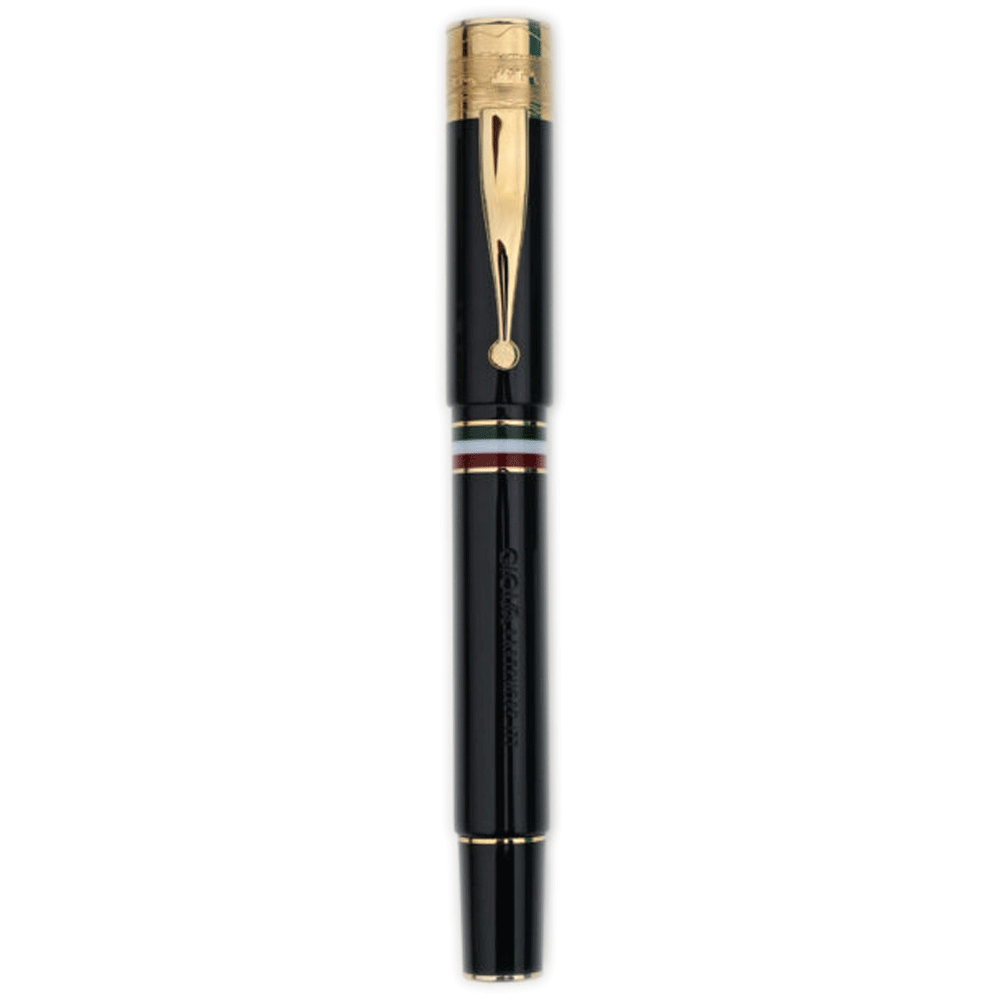 Gioia | Partenope | Fountain Pen & Rollerball Pen | - Black GT