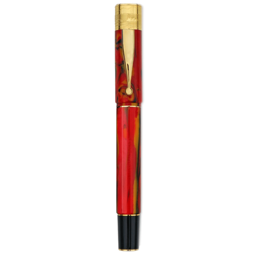 Gioia | Partenope | Fountain Pen & Rollerball Pen | - Fiamma Flame GT