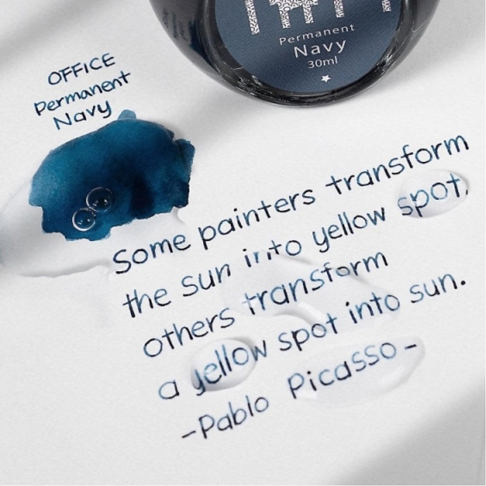 Colorverse Ink | Office Series | - Permanent Navy (Waterproof Ink) (30ml)