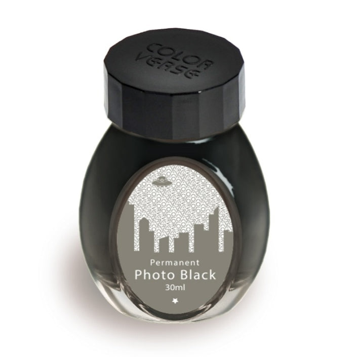 Colorverse Ink | Office Series | - Permanent Photo Black (Waterproof Ink) (30ml)