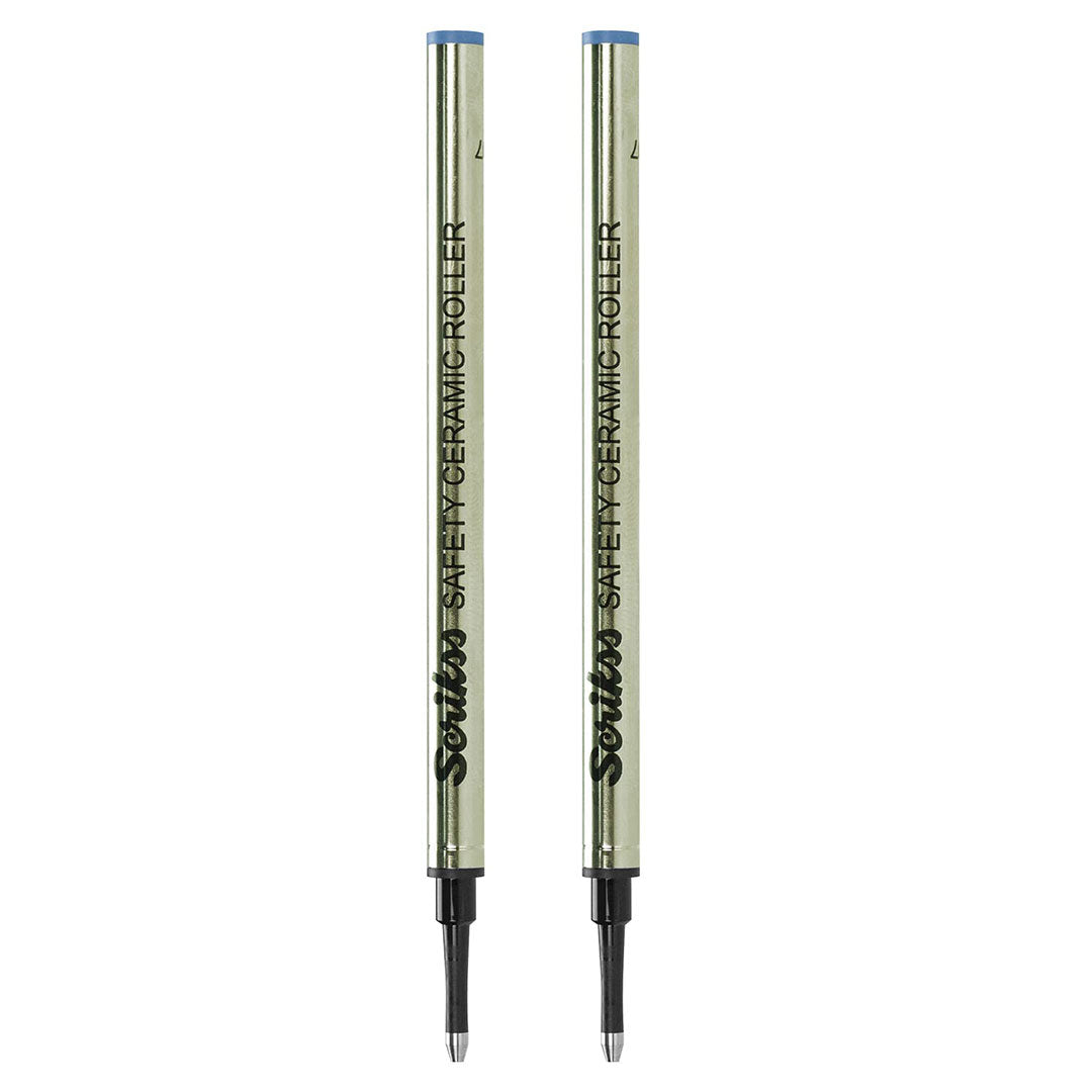 Scrikss | Heritage | Rollerball Pen | Pack Of 2 | Black