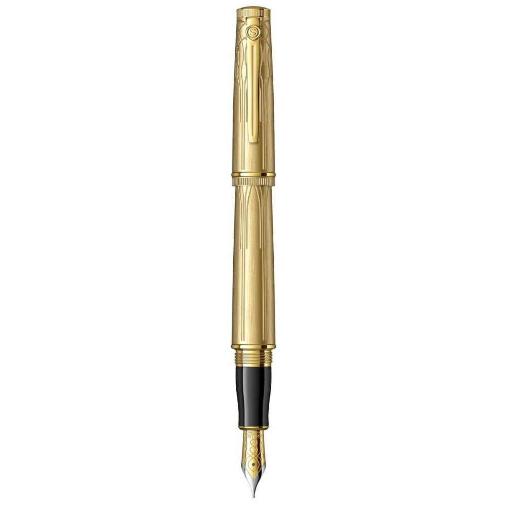 Scrikss | Heritage | Fountain Pen | Gold-Broad