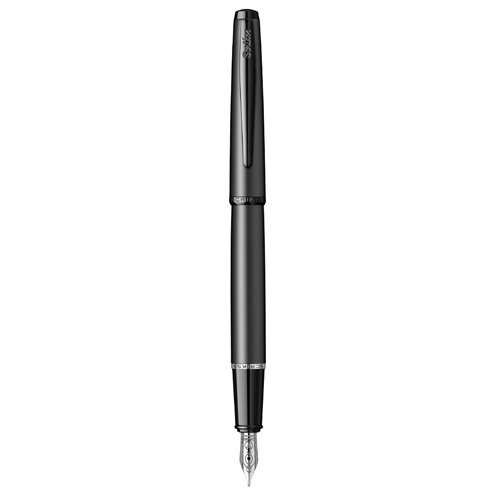 Scrikss | Metropolis 78 MB | Fountain Pen | Matt Black